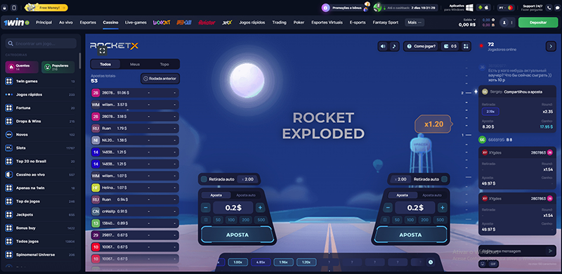 Rocket X 1win encerramento Rocket X 1win encerramento